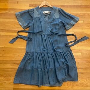 Kate Spade Blue Striped Dress